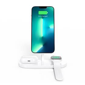 Bezdrátová nabíječka Cubenest S310 PRO 3v1 s MagSafe bílá

 obrázek produktu 1 z 3