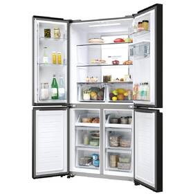 Americká lednice Haier HCR7818DWPT nerez

