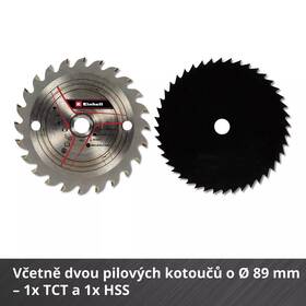 Ponorná pila Einhell TE-CS 18/89 Li - Solo (bez baterie) 4331100 

 obrázek produktu 6 z 6