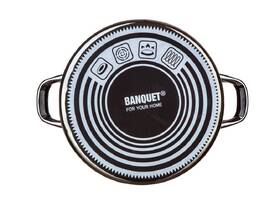 Hrnec s poklicí BANQUET METALLIC Black 26 cm, 6 l černý

 obrázek produktu 4 z 7