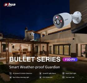 IP kamera Dahua F3D-PV Bullet, 3Mpx, f=2,8mm bílá

 obrázek produktu 4 z 4