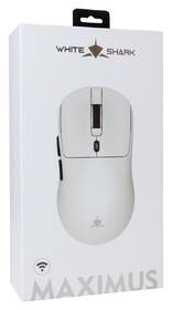 Myš White Shark MAXIMUS bílá

 obrázek produktu 5 z 5