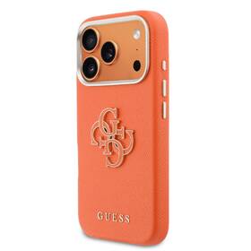 Kryt na mobil Guess PU Resin Logo na Apple iPhone 17 Pro Max oranžový

 obrázek produktu 2 z 5