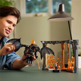 Stavebnice LEGO® Icons 10367 Knižní zarážka: Pán prstenů – Balrog™ 

 obrázek produktu 6 z 9
