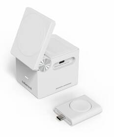 Bezdrátová nabíječka Cubenest E311 3v1 s MagSafe bílá

 obrázek produktu 3 z 14