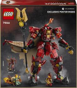 Stavebnice LEGO® NINJAGO® 71846 Robot Ohnivého rytíře 

 obrázek produktu 7 z 8