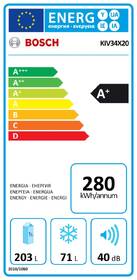 Chladnička s mrazničkou Bosch KIV 34X20 bílé

 obrázek produktu 1 z 7