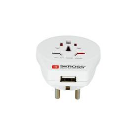 Cestovní adaptér SKROSS pro cizince v ČR, vč. 1x USB 2100mA bílý

 obrázek produktu 3 z 6