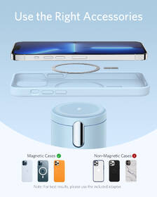 Bezdrátová nabíječka Anker PowerWave Mag-Go 2-in-1 Dock modrá

 obrázek produktu 4 z 5