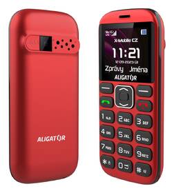 Mobilní telefon Aligator A720 4G Senior černý/červený

 obrázek produktu 2 z 5