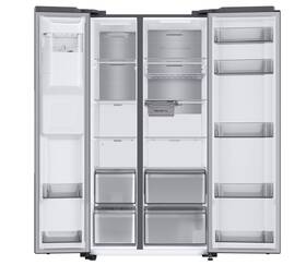 Americká lednice Samsung RS68CG885DS9EF stříbrná barva
