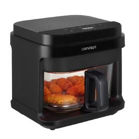 Fritéza horkovzdušná Concept FR5500 Glass & Fast, 5,5 l černá

 obrázek produktu 11 z 34