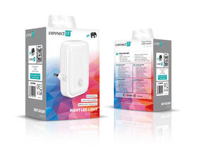Noční světlo Connect IT Sparkle 1, PIR bílé

 obrázek produktu 5 z 5