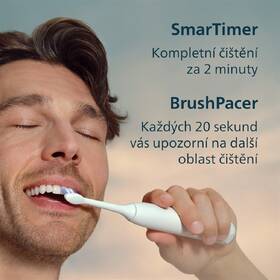 Zubní kartáček Philips HX7400/06 bílý

 obrázek produktu 5 z 17