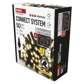 LED řetěz EMOS ICICLE, 50LED, IP44, WW (3m) černý

 obrázek produktu 7 z 8