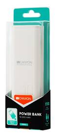 Powerbanka Canyon PB-10007W, 10000 mAh, USB-C bílá

 obrázek produktu 3 z 3