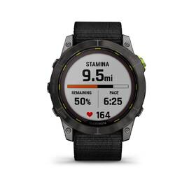 Chytré hodinky Garmin Enduro 2 PRO Sapphire Solar - Carbon Gray Titanium / Black UltraFit Nylon Band 

 obrázek produktu 4 z 8