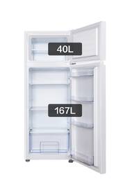 Chladnička TCL RF207TWE1 bílá barva
