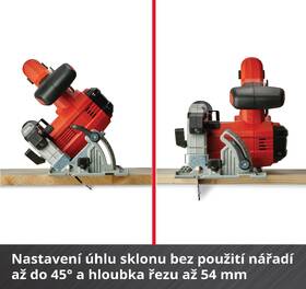 Okružní pila Einhell TE-CS 18/165-1 Li (bez baterie) 4331207 

 obrázek produktu 5 z 8