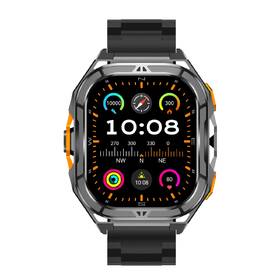 Chytré hodinky ARMODD Titan GPS s kovovým řemínkem + černý silikonový řemínek černé

 obrázek produktu 2 z 4