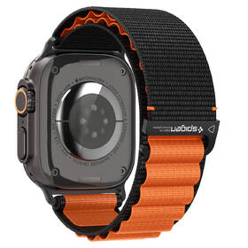 Řemínek Spigen Fabric na Apple Watch 49/46/45/44mm černý/oranžový

 obrázek produktu 5 z 15