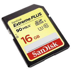 Paměťová karta SanDisk 16GB UHS-I U3 (90R/60W) černá barva
