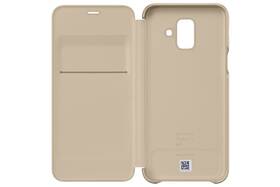 Pouzdro na mobil flipové Samsung Wallet Cover na Galaxy A6 zlaté

 obrázek produktu 4 z 6