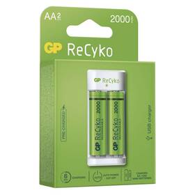 Nabíječka GP Eco E211 + 2× AA ReCyko 2000 

 obrázek produktu 5 z 5