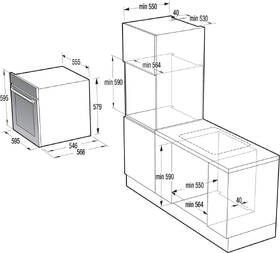 Trouba Gorenje BOP798S54X PyroClean černá/nerez

 obrázek produktu 6 z 8