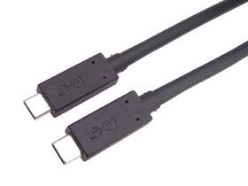 Kabel PremiumCord Thunderbolt 3, 40Gbps, USB4, 0,5m černý

 obrázek produktu 1 z 4