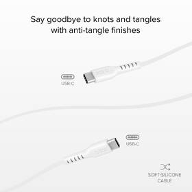Kabel SBS USB-C/USB-C, 25 W, 2 m bílý

 obrázek produktu 2 z 4