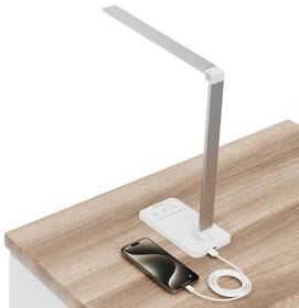 Stolní LED lampička Cubenest LTW01 stmívatelná s USB portem bílá

 obrázek produktu 7 z 17