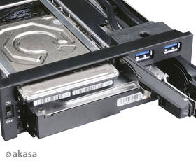 Rámeček AKASA Lokstor M51 2.5" & 3.5" SATA HDD Dock in 5.25" PC Bay, USB 3.0 pass through černý

 obrázek produktu 4 z 6