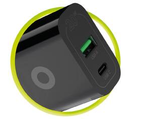 Nabíječka do sítě Mobile Origin PD20W MO12, 1x USB-A, 1x USB-C černá

 obrázek produktu 7 z 14