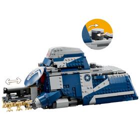 Stavebnice LEGO® Star Wars™ 75435 MTT™ Separatistů z bitvy o Felucii 

 obrázek produktu 3 z 8
