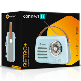 Radiopřijímač Connect IT Hyperbass RetroBEAT tyrkysový

 obrázek produktu 4 z 5