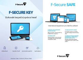 Software F-Secure TOTAL,  3 zařízení / 1 rok + KEY Premium X zařízení / 2 roky 

 obrázek produktu 1 z 1