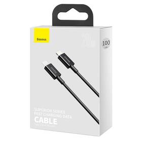 Kabel Baseus Superior Series USB-C/Lightning 20W 1m černý

 obrázek produktu 9 z 10