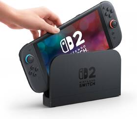 Herní konzole Nintendo Switch 2 s vyměnitelnou baterií černá

 obrázek produktu 3 z 6