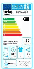 Sušička prádla Beko EDE8635RX0 bílá

 obrázek produktu 1 z 4