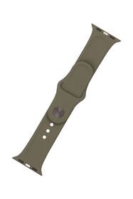Řemínek FIXED Silicone Strap na Apple Watch 42/44/45/49 mm - olivový 

 obrázek produktu 1 z 3