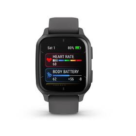 Chytré hodinky Garmin Venu Sq 2 - Slate / Shadow Gray Silicone Band 

 obrázek produktu 4 z 8
