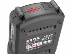 Akumulátor EXTOL 8891881 20V Li-ion, 2000mAh 

 obrázek produktu 1 z 2