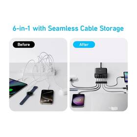 Nabíječka do sítě Anker 112W 3xUSB-C/3xUSB-A černá

 obrázek produktu 3 z 6
