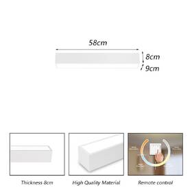 Stropní svítidlo IMMAX NEO LITE LUNGO SMART, 58cm, 20W, 1520lm, s podporou BEACON, Wi-Fi, TUYA bílé

 obrázek produktu 4 z 8