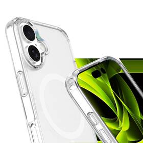 Kryt na mobil Mobile Origin Hybrid MagSafe na Apple iPhone 16 průhledný

 obrázek produktu 3 z 9