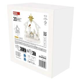 LED dekorace EMOS 2x AAA, vnitřní, teplá bílá, časovač bílá

 obrázek produktu 2 z 5