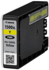 Inkoustová náplň Canon PGI-1500XL, 935 stran žlutá

 obrázek produktu 1 z 1