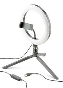 Světlo CellularLine Selfie Ring s LED osvětlením pro selfie fotky a videa černé

 obrázek produktu 3 z 8