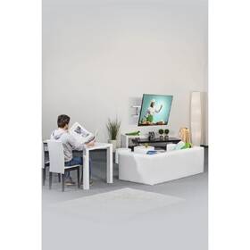 Držák TV Hama XL, pohyblivý, pro úhlopříčky 46"-90", nosnost 75 kg černý/bílý

 obrázek produktu 15 z 17